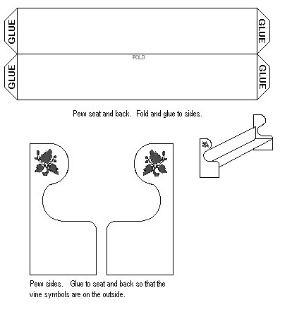 How to Make Miniature Church Pews